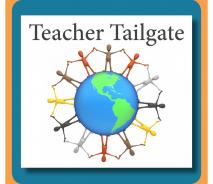 teacher tailgate poster