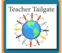 teacher tailgate poster